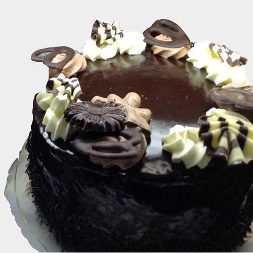 Chocolate Sacher Torte cake